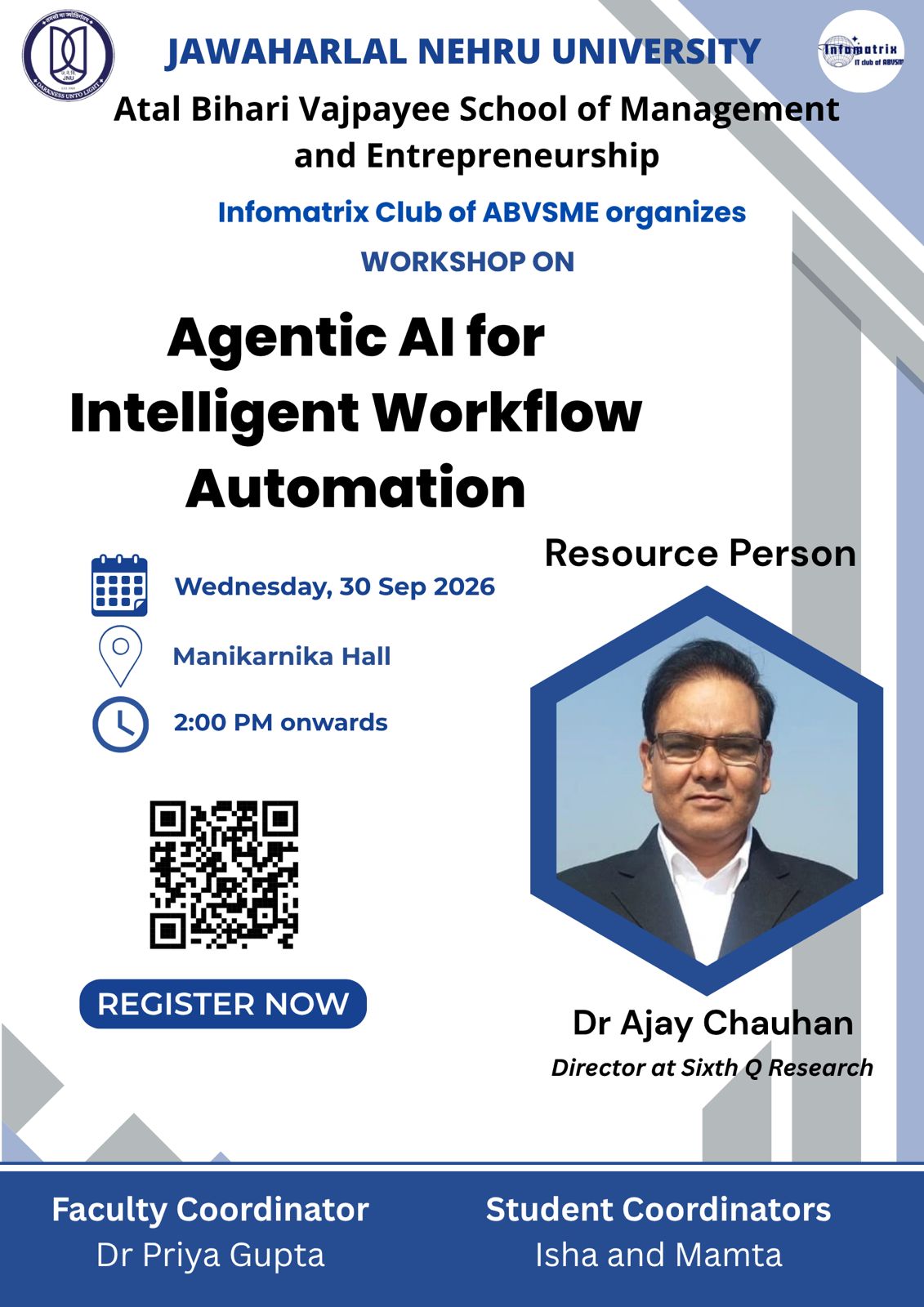 Workshop on Agentic Al for Intelligent Workflow Automation