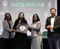 Award distribution in HACK JNU 4.0 event image 2