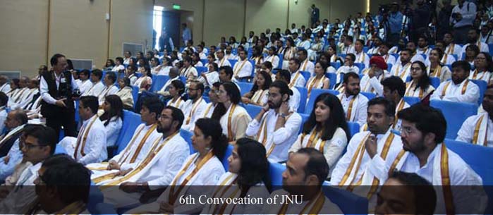 6th Convocation of JNU