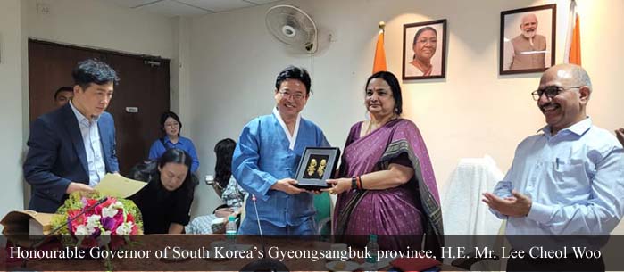 Honourable Governor of South Korea’s Gyeongsangbuk province, H.E. Mr. Lee Cheol Woo