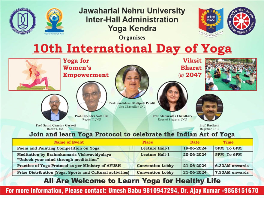10th Intl Yoga Day