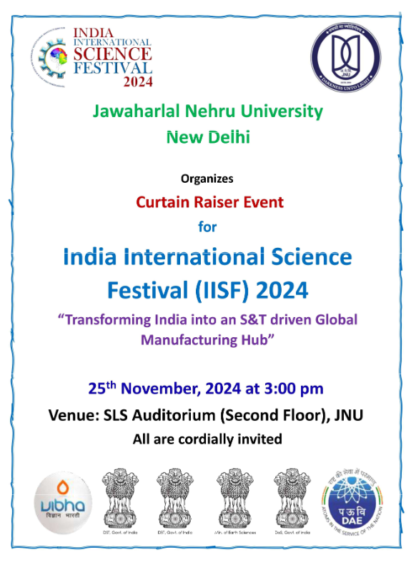 SLS organises a Curtain Raiser Event for India International Science ...