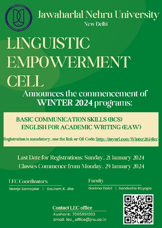 LEC announces the commencement of Winter 2024 program to